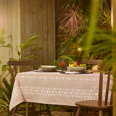 Capa de post jardim de inverno com mesa Havan Casa