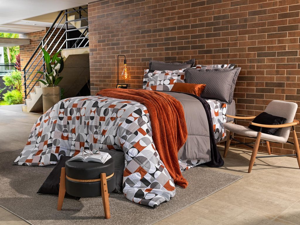 cama posta Havan com decoração de inverno