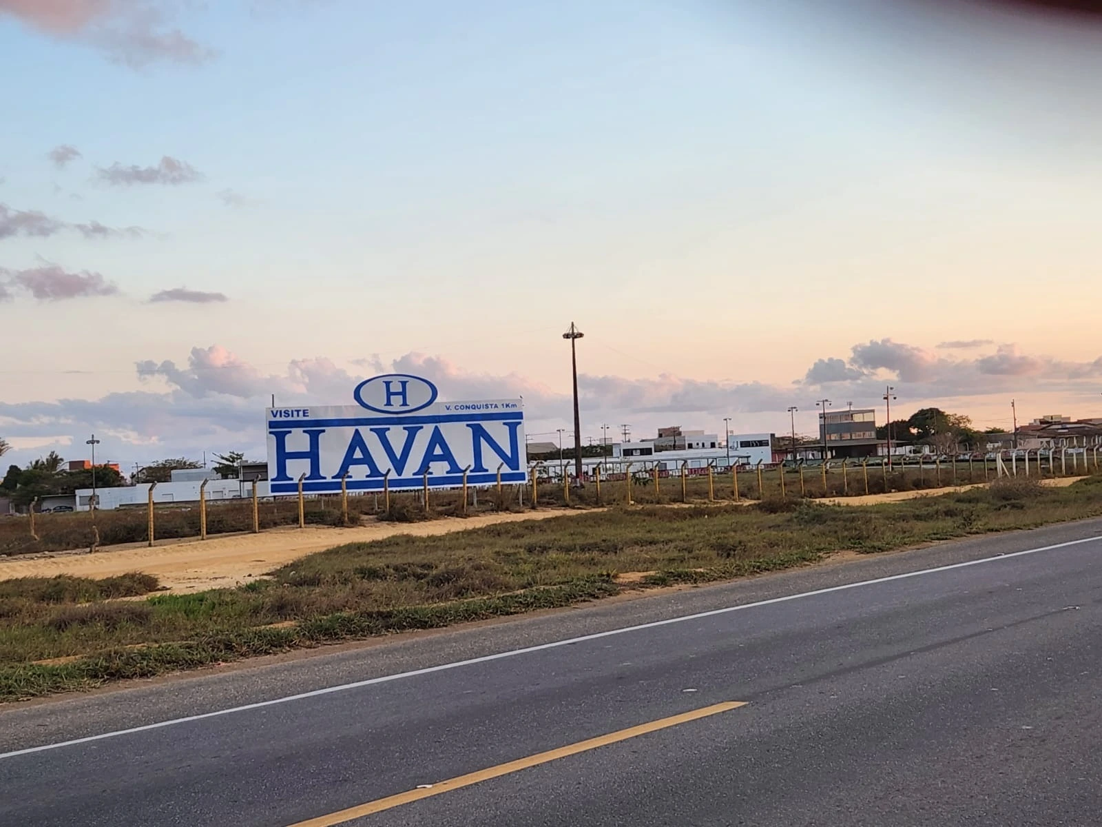 Placa Havan Vitória da Conquista