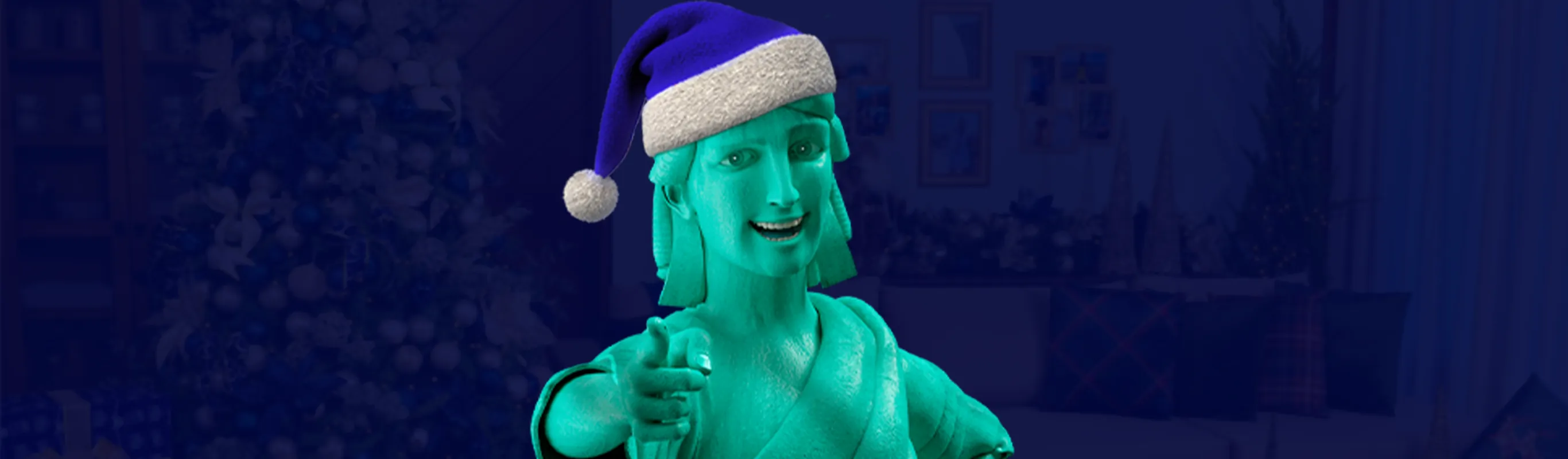 Slider post decoração de Natal