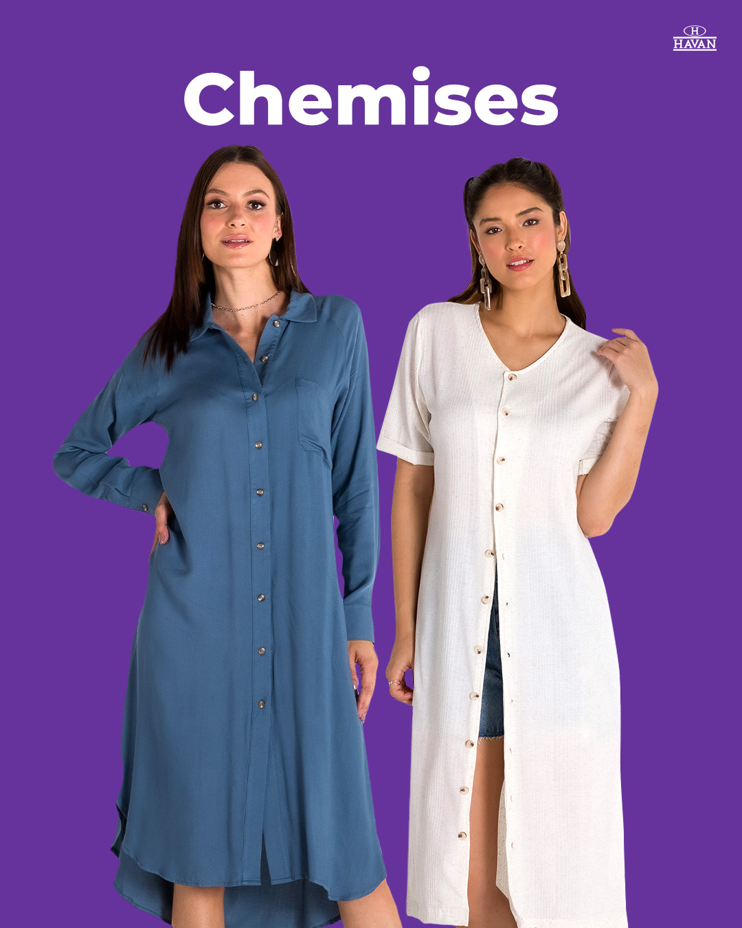 Post Blog Havan Tipos de vestidos Chemises