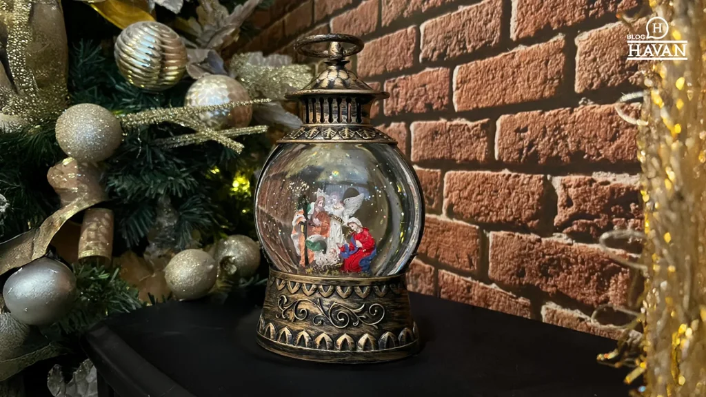 Globo de Neve com a sagrada família